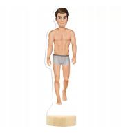 Magnetyczna Lalka Chłopiec – Ubieranka z 27 Elementami + Podstawka – Jiri Models