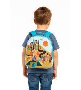 Plecak Dla Dziecka Oops 3D Miasto Piesek Przedszkolny Plecak Dla Dziecka Oops 3D Miasto Piesek Przedszkolny