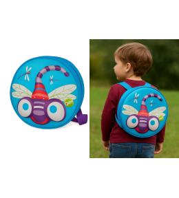 Stylowy Plecak Dla Dziecka Oops 3D LED - Ważka | Przedszkolny Stylowy Plecak Dla Dziecka Oops 3D LED - Ważka | Przedszkolny