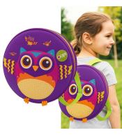 Stylowy Plecak Dla Dziecka Oops 3D LED Sowa Przedszkolny