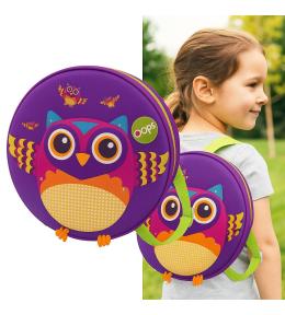 Stylowy Plecak Dla Dziecka Oops 3D LED - Sowa | Przedszkolny Stylowy Plecak Dla Dziecka Oops 3D LED - Sowa | Przedszkolny