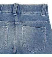 Boboli Tregginsy Dziewczęce 18M Jogg Denim Jasne Elastyczne Spodnie Lato