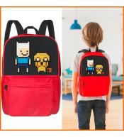 Plecak Pixel Art szkolny 3D + 240 klocków | 21L Plecak Pixel Art szkolny 3D + 240 klocków | 21L