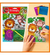 Metaliczny obrazek ToysInn - Dżungla