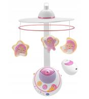 Chicco Karuzela z Projektorem Next2Dreams – Różowa, z Pilotem i Pozytywką