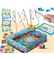 Gra Montessori Magnetyczne łowienie ryb ze zbiornikiem 3D Lisciani Gra Montessori Magnetyczne łowienie ryb ze zbiornikiem 3D Lisciani
