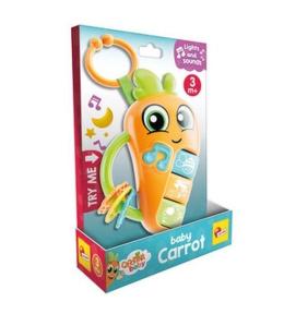 Carotina Baby Carrot Zabawka elektroniczna z grzechotką Lisciani Carotina Baby Carrot Zabawka elektroniczna z grzechotką Lisciani