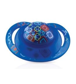 Nuby Smoczek ortodontyczny silikonowy | Masujące guzki i wentylowana tarczka 6-18m Nuby Smoczek ortodontyczny silikonowy | Masujące guzki i wentylowana tarczka 6-18m