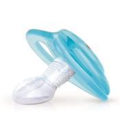 Nuby Smoczek ortodontyczny silikonowy | Masujące guzki i wentylowana tarczka 6-18m Nuby Smoczek ortodontyczny silikonowy | Masujące guzki i wentylowana tarczka 6-18m