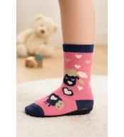 Ewers Stoppi Soft-Steps – skarpetki antypoślizgowe dziecięce traktor rozm 18-19