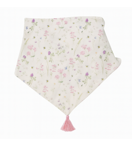 Ciepła chustka UL&KA 40x30cm - Kwiatki