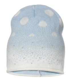 Czapka Broel DESTINY – niebieska, dzianinowa, dżety
