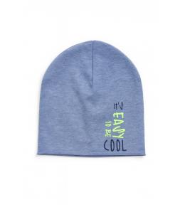 Czapka Broel BASIC 89 – rozmiar 54 cm (niebieski melanż)