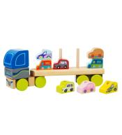 Ciężarówka sorter z samochodami Cubika