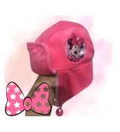 Ciepła czapka uszanka Disney Minnie od Cerdá. Miękki polar i podszewka sherpa, rozmiar 48