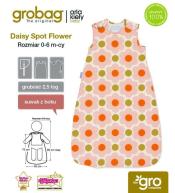 Śpiworek dziecięcy Grobag Orla Kiely 6-18m - Daisy Spot