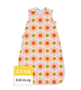 Śpiworek dziecięcy Grobag Orla Kiely 6-18m - Daisy Spot