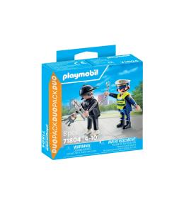 PLAYMOBIL Duo Pack - Policjant i złodziej