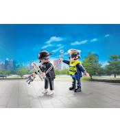 PLAYMOBIL Duo Pack - Policjant i złodziej