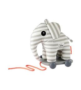 Done by Deer Słonik do Ciągnięcia Grey