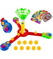 Gra zręcznościowa strzelanie kulek do kosza / skaczące kulki