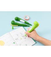 Długopis żelowy niebieski Squishy Dino