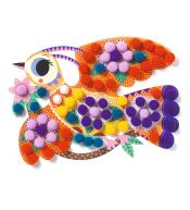 Zestaw kreatywny Djeco Obrazki z Pomponów - Ptaszki