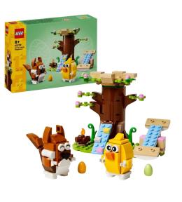 LEGO(R) ICONIC 40709 Wiosenny plac zabaw dla zwierz