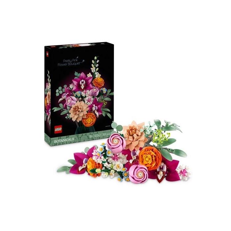 LEGO(R) BOTANICALS 10342 Piękny bukiet różowych kwia