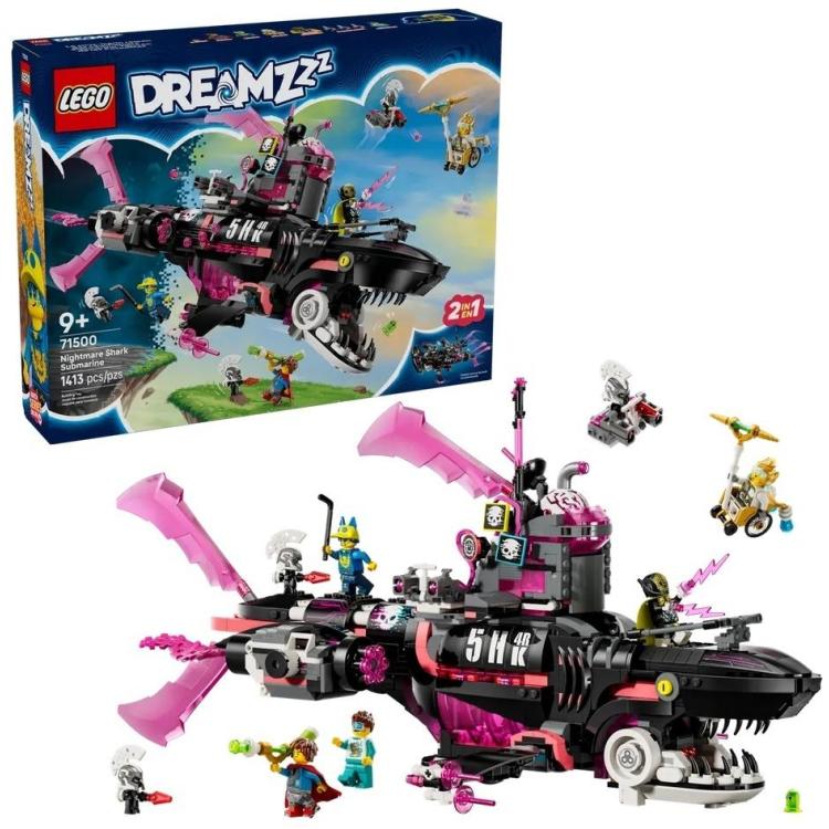 LEGO(R) DREAMZZZ 71500 Koszmarny rekinokręt podwodny