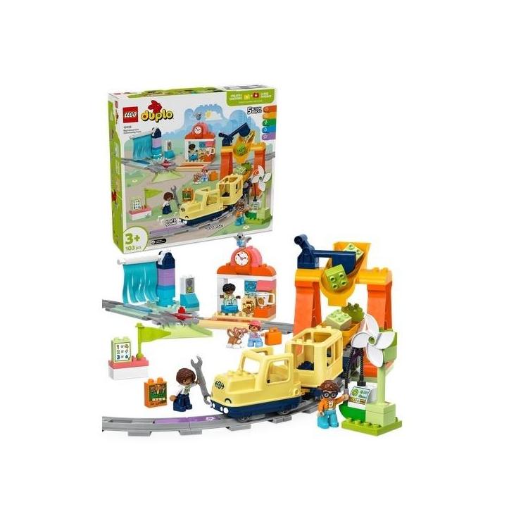 LEGO(R) DUPLO 10428 Duży interaktywny pociąg miejski