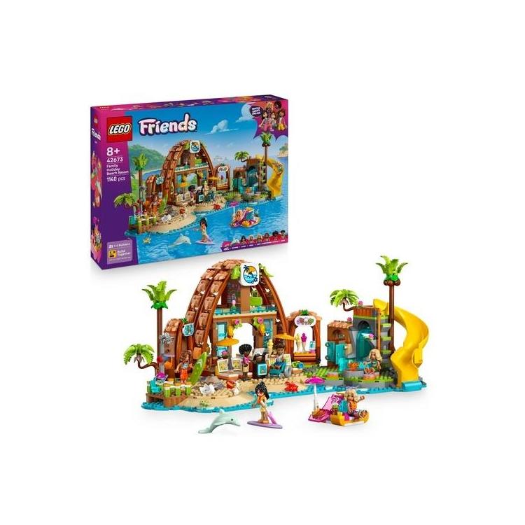 LEGO(R) FRIENDS 42673 Rodzinne wakacje na plaży