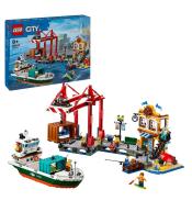 LEGO(R) CITY 60422 Port ze statkiem towarowym