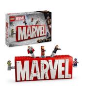 LEGO(R) SUPER HEROES 76313 Logo MARVEL z minifigurk.