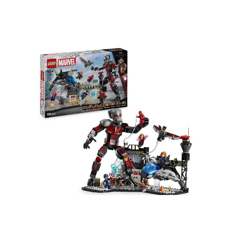 LEGO(R) SUPER HEROES 76314 Kapitan Ameryka: Wojna...
