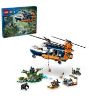 LEGO(R) CITY 60437 Helikopter badaczy dżungli w bazi