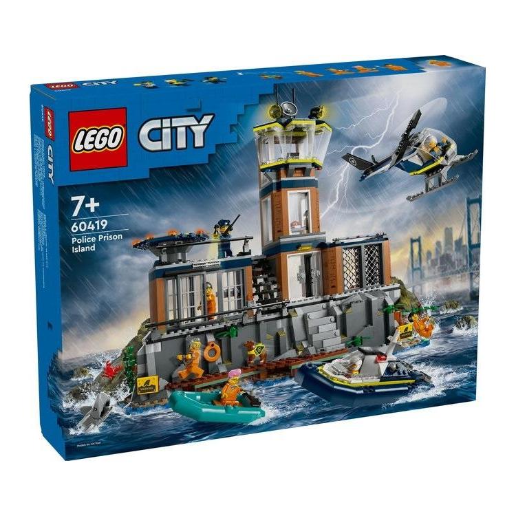 LEGO(R) CITY 60419 Policja z Więziennej Wyspy