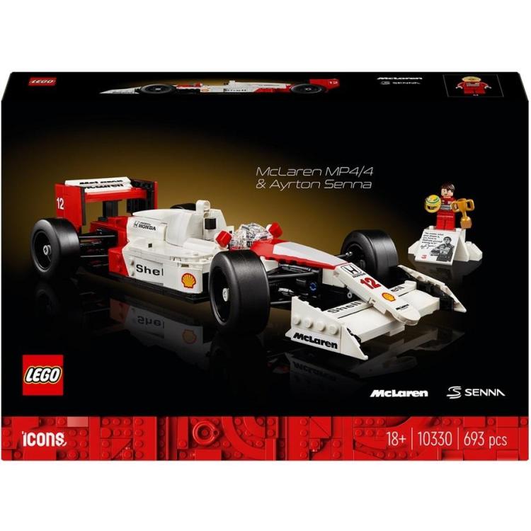 LEGO(R) ICONS 10330 McLaren MP4/4 i Ayrton Senna
