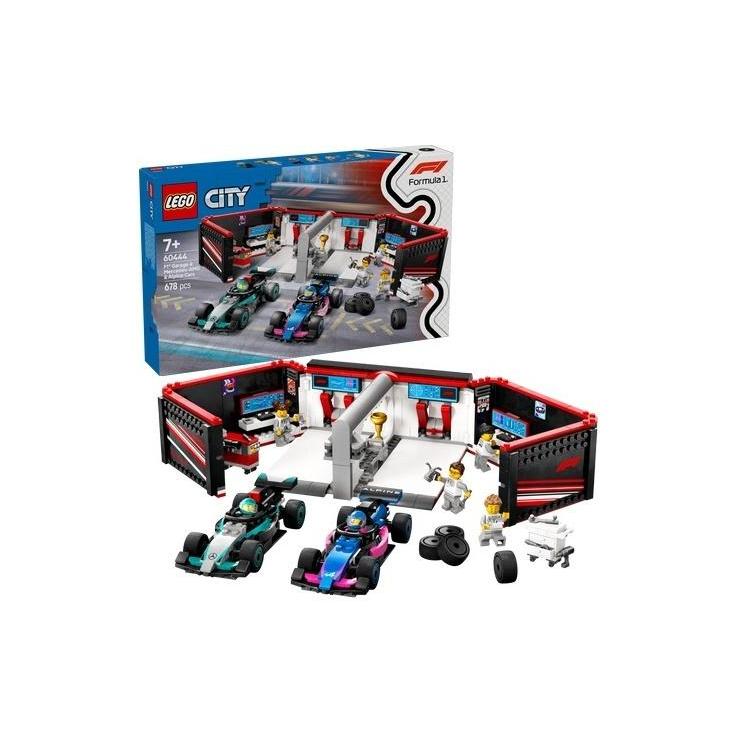 LEGO(R) CITY 60444 Garaż i bolidy Mercedes-AMG i Alp