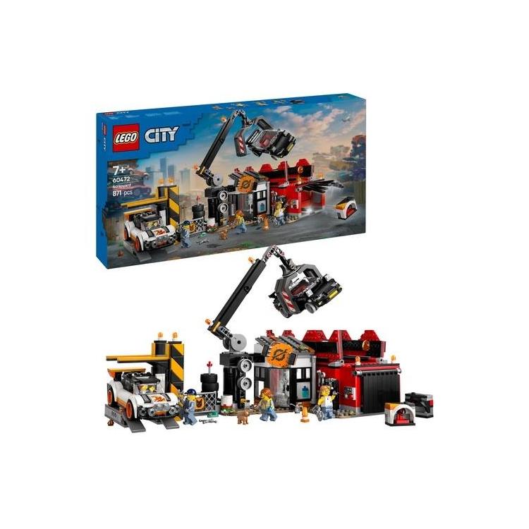 LEGO(R) CITY 60472 Złomowisko z samochodami
