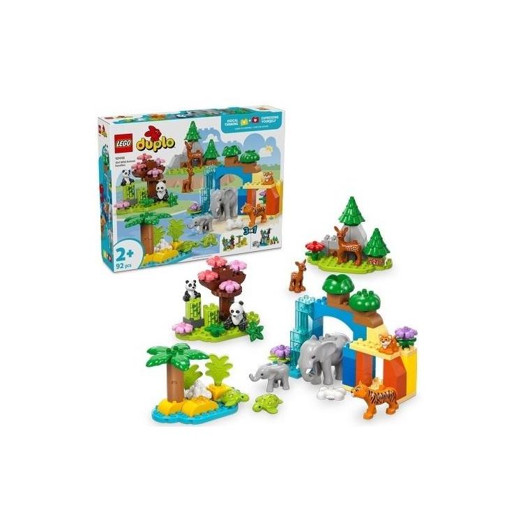 LEGO(R) DUPLO 10446 Rodziny dzikich zwierząt 3w1
