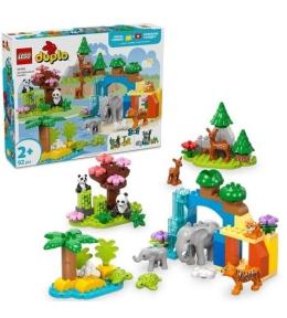 LEGO(R) DUPLO 10446 Rodziny dzikich zwierząt 3w1