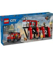 LEGO(R) CITY 60414 Remiza strażacka z wozem