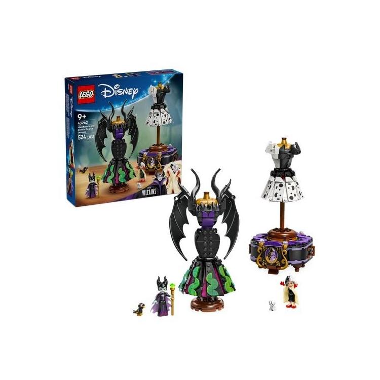 LEGO(R) DISNEY CLASSIC 43262 Suknie Diaboliny i Crue