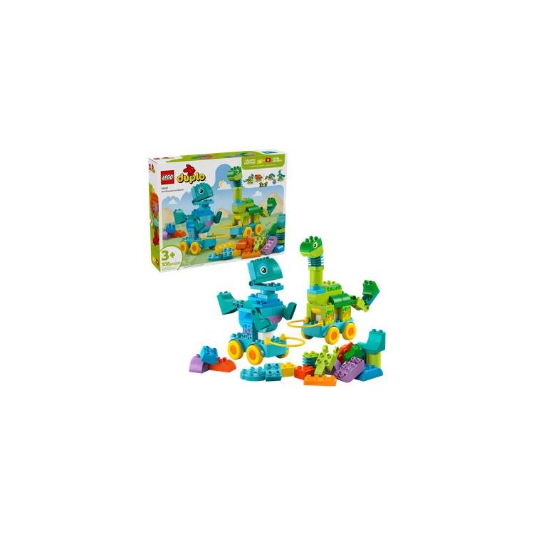 LEGO(R) DUPLO 10451 3w1 dinozaury na kółkach