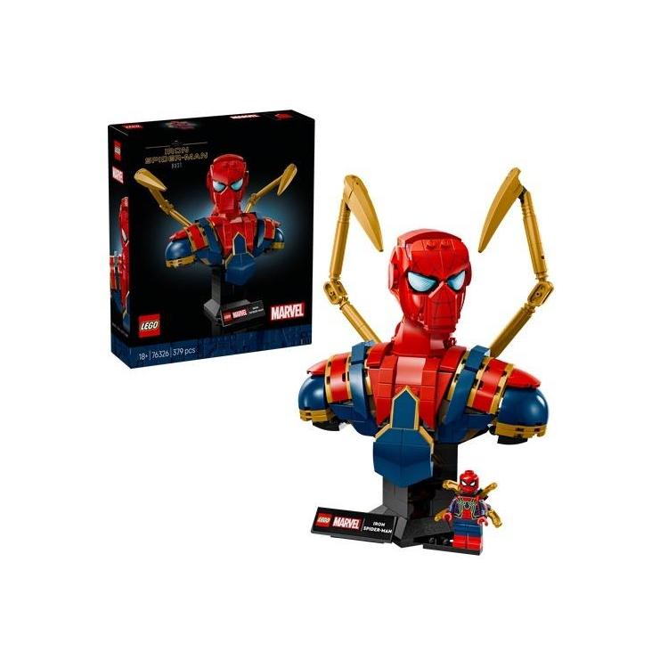 LEGO(R) SUPER HEROES 76326 Popiersie Iron Spider-Man