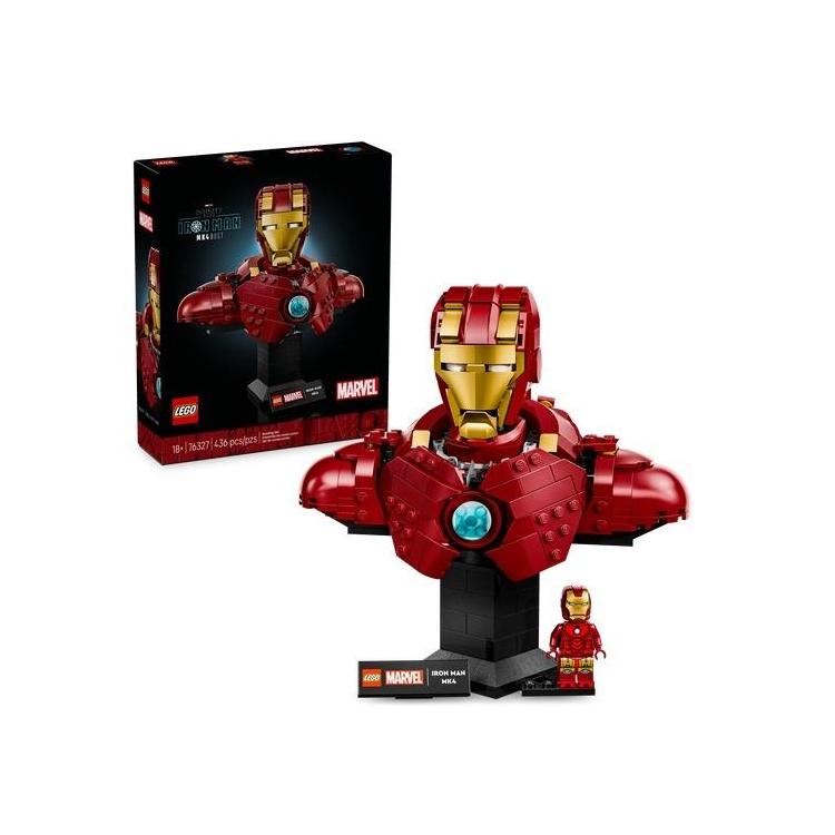 LEGO(R) SUPER HEROES 76327 Popiersie Iron Mana MK4