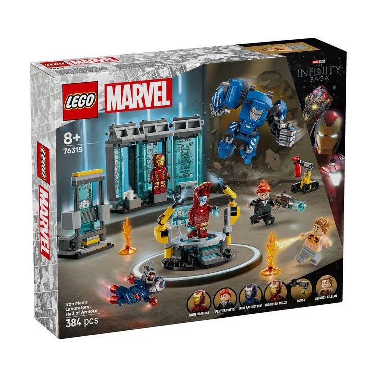 LEGO(R) SUPER HEROES 76315 Laboratorium Iron Mana...