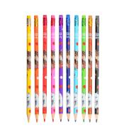 Depesche Kredki ścieralne Miss Melody 10 kolorów z gumką 13369A