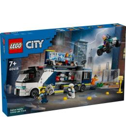 LEGO(R) CITY 60418 Policyjna ciężarówka z laborato..
